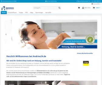 Andries24.de(Heizung) Screenshot