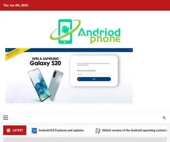 Andriodphone.com(Android SmartPhones) Screenshot