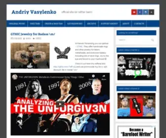 Andriyvasylenko.com(Andriy Vasylenko) Screenshot