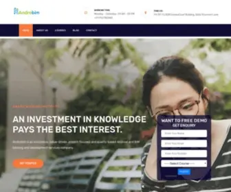 Androbim.com(AndroBim is BIM Training Institute) Screenshot
