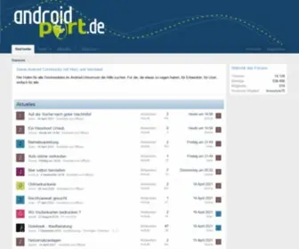 Android-Port.de(Startseite) Screenshot