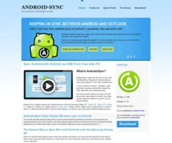 Android-SYNC.com(Sync Android with Outlook via USB) Screenshot