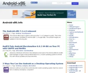 Android-X86.info(Android X 86 info) Screenshot