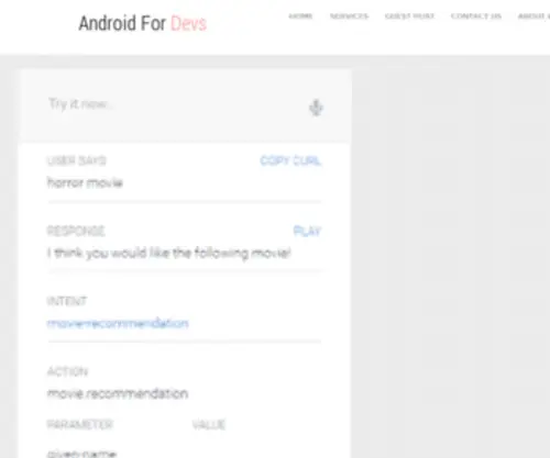 Android4Devs.com(Android4Devs) Screenshot