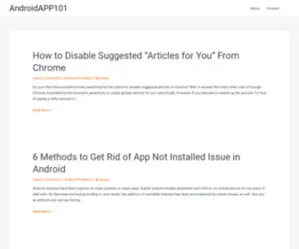 Androidapp101.com(Tech Reviews) Screenshot