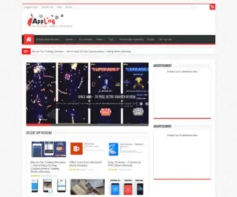 Androidapplog.com(Android App Log) Screenshot