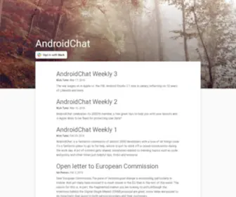 Androidchat.co(Androidchat) Screenshot