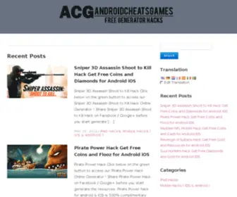 Androidcheatsgames.com(Androidcheatsgames) Screenshot