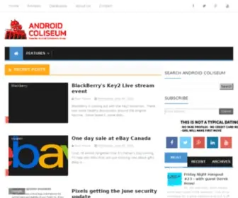 Androidcoliseum.com(Android Coliseum) Screenshot