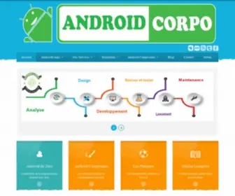 Androidcorpo.com(Formation Developpement Android) Screenshot
