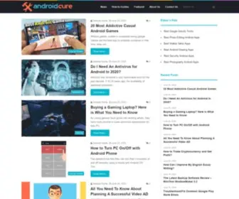 Androidcure.com(Android Guides) Screenshot
