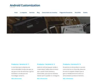 Androidcustomization.com(Android Customization) Screenshot