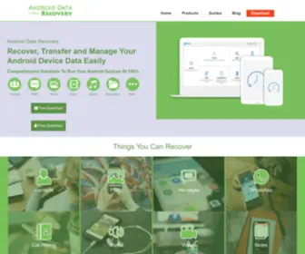 Androiddata-Recovery.com(Android Data Recovery) Screenshot