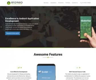 Androiddeveloper.co.in(Android Mobile App Development Company) Screenshot