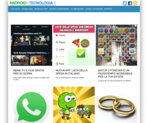 Androidetecnologia.it(Androidetecnologia) Screenshot