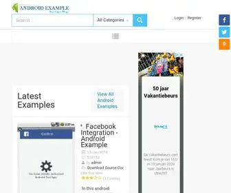 Androidexample.com(Android Example) Screenshot