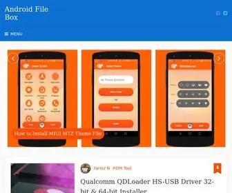 Androidfilebox.com(Android File Box) Screenshot