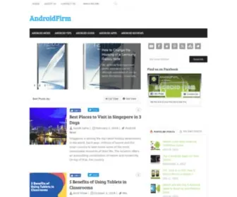Androidfirm.com(An Android blog) Screenshot