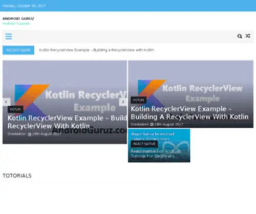 Androidguruz.com(Android Guruz) Screenshot