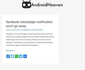 Androidheaven.net(Android Heaven) Screenshot