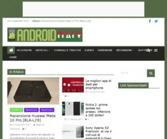 Androiditaly.com(Android Italy) Screenshot