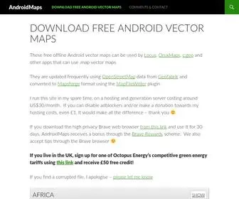 Androidmaps.co.uk(Free Mapsforge maps for Locus) Screenshot