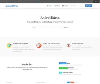 Androidmeta.com(Android Apps Research Tools) Screenshot