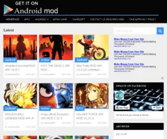 Androidmod.net(Games and apps on Android. Our website) Screenshot