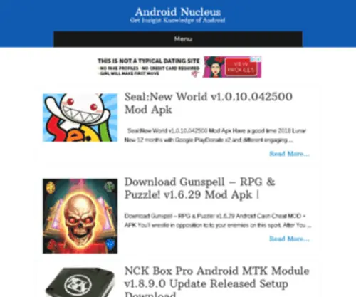 Androidnucleus.com(Androidnucleus) Screenshot