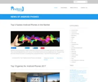 Androidphons.com(Android Phones) Screenshot