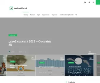 Androidportal.hu(Főoldal) Screenshot
