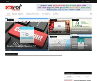 Androidprojects.org(Android Projects Final Year Projects Student Projects BE BTech ME MTech College Projects) Screenshot