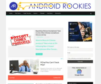 Androidrookies.com(Android Rookie's Lab) Screenshot
