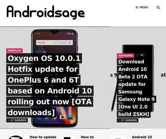 Androidsage.com(Android Sage) Screenshot