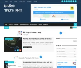 Androidtrickshindi.com(Android Tricks Hindi) Screenshot
