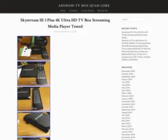 AndroidtvBoxquadcore.org(Android Tv Box Quad Core) Screenshot