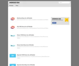 AndroidXda.com(Android XDA) Screenshot
