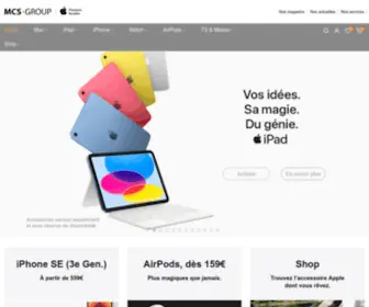 Andromac.fr(Découvrez les boutiques MCS GROUP) Screenshot