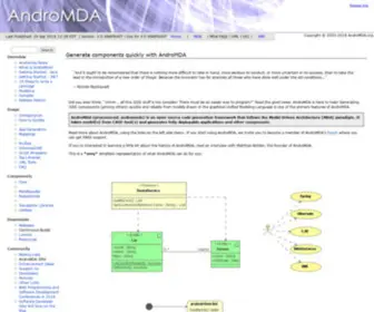 Andromda.org Screenshot