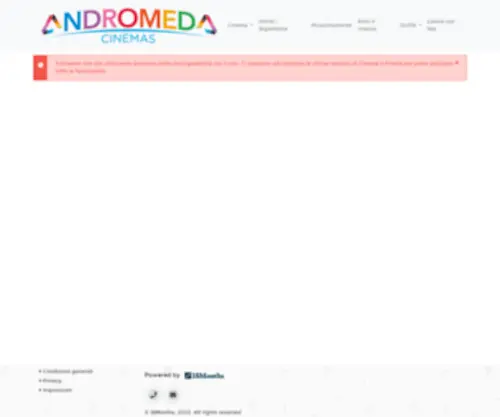 Andromedacinemas.it(Andromeda Roma) Screenshot