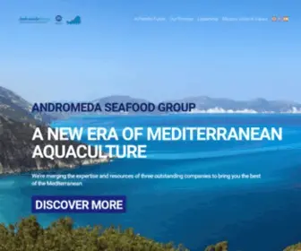 Andromedagroup.eu(Andromeda Seafood Group) Screenshot