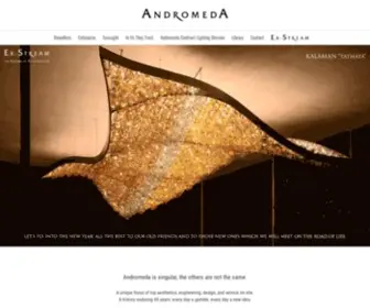 Andromedamurano.it(Andromeda Murano) Screenshot