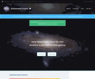 Andromedaproject.org(Andromedaproject) Screenshot