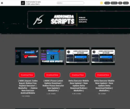 Andromedascript.com(Andromedascript) Screenshot