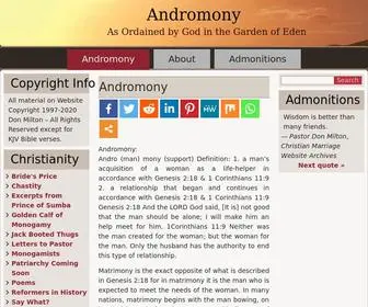 Andromony.com(Andromony) Screenshot