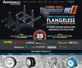 Andronaco.com(ANDRONACO INDUSTRIES) Screenshot