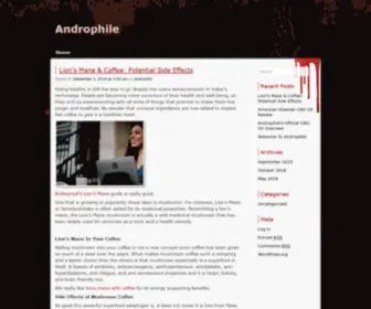 Androphile.org(Androphile) Screenshot