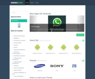 Androware.net(Android Market Apps Downloads) Screenshot