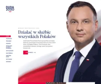 AndrzejDuda.pl(Strona główna) Screenshot