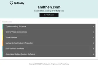 Andthen.com(Andthen) Screenshot